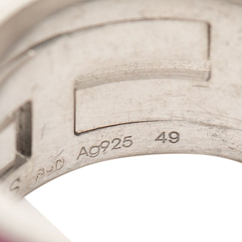 Hermes Move Ashe Ring 49 SV 925 Silver — view 6