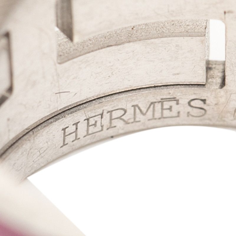 Hermes Move Ashe Ring 49 SV 925 Silver — view 5