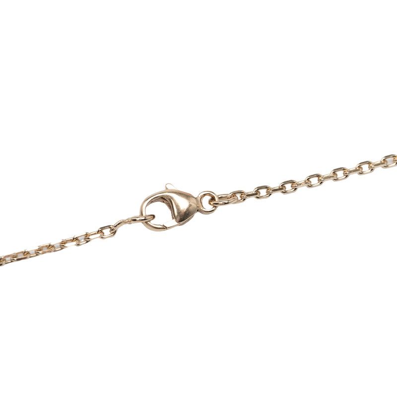 Hermes Amulet Padlock PM Pendant Necklace Gold Brown Plated Buffalo Horn — view 6