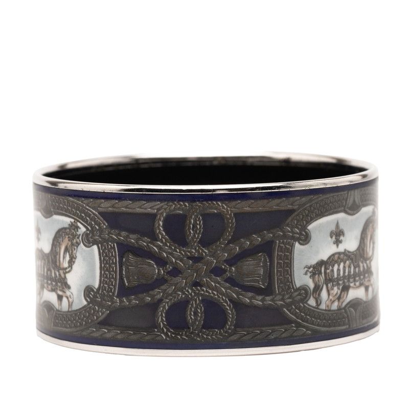 Hermes Emile T GM Cloisonne Silver Multicolor Metal — view 3