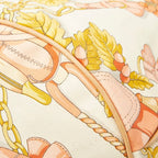 Loewe Anagram Botanical Motif Shoulder Tote Bag Beige Multicolor — view 4