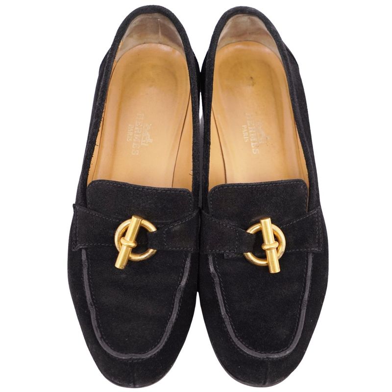 Hermes Loafer Moccasins Chaine D'ancre Hardware Grenat — view 4
