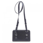 Christian Dior Bag Crossbody Leather Black Purse — view 3