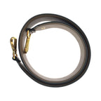 Fendi Strap You FF Logo Brown Gold Hardware Leather Shoulder — view 3