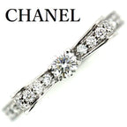 Chanel Diamond Ring White Gold Ribbon 47 Certificate — view 3