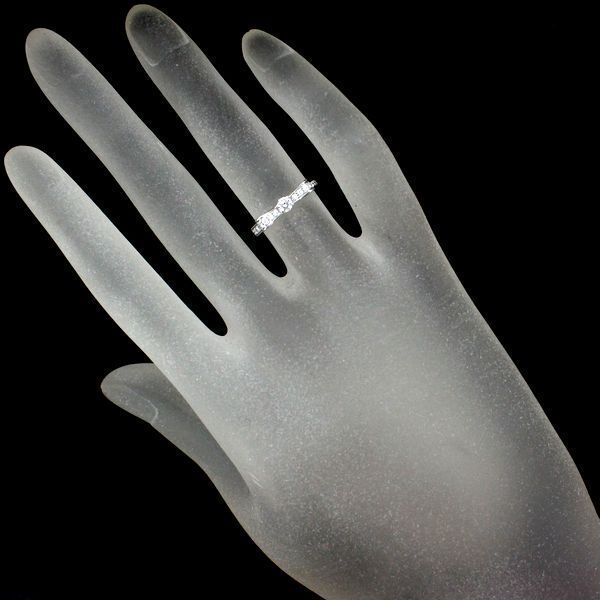 Chanel Diamond Ring White Gold Ribbon 47 Certificate — view 8