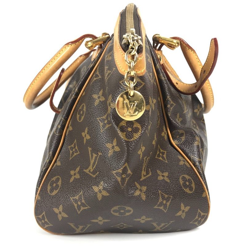 Louis Vuitton Tivoli GM Shoulder Bag Monogram Canvas Brown — view 3
