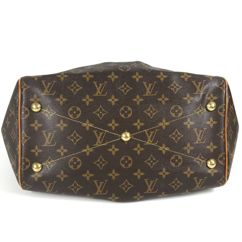 Louis Vuitton Tivoli GM Shoulder Bag Monogram Canvas Brown — view 5