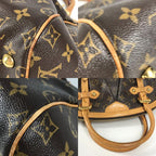Louis Vuitton Tivoli GM Shoulder Bag Monogram Canvas Brown — view 7