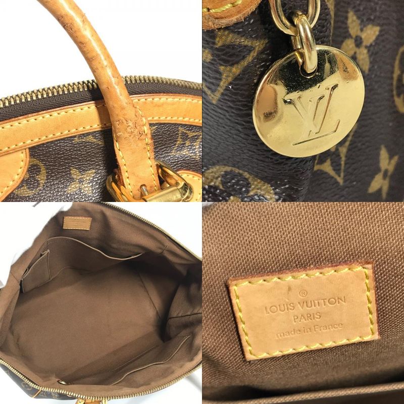 Louis Vuitton Tivoli GM Shoulder Bag Monogram Canvas Brown — view 8
