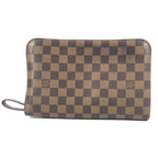 Louis Vuitton Second Bag Saint Damier Canvas Ebene Brown — view 2