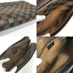 Louis Vuitton Second Bag Saint Damier Canvas Ebene Brown — view 7