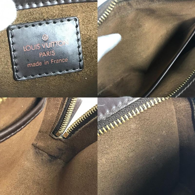 Louis Vuitton Second Bag Saint Damier Canvas Ebene Brown — view 8