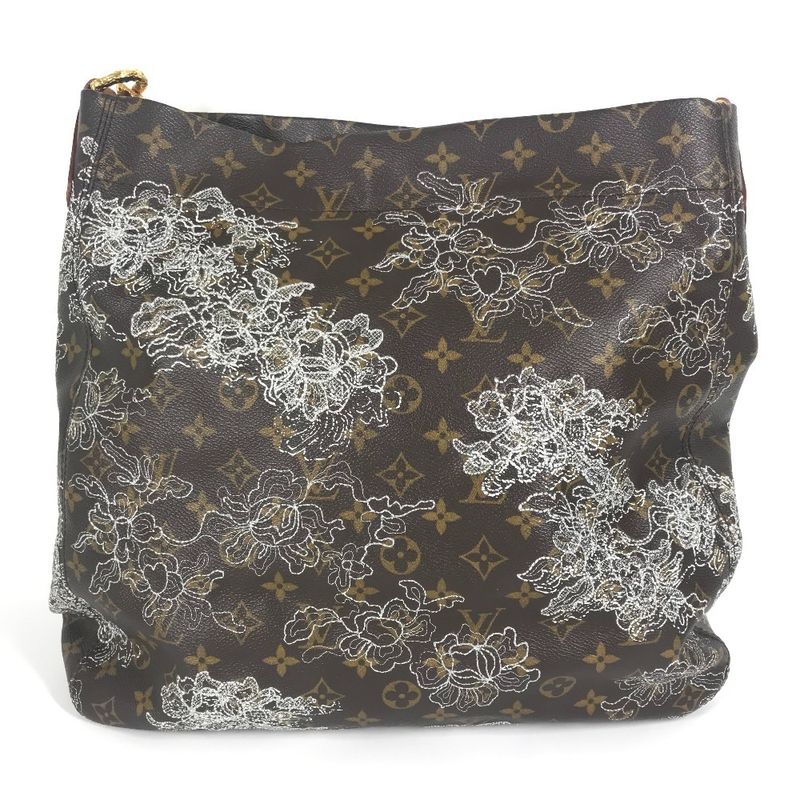 Louis Vuitton Shoulder Bag Fersen Monogram Canvas Argent White — view 2
