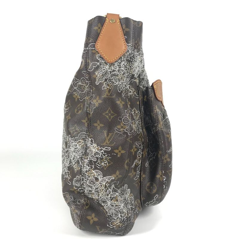 Louis Vuitton Shoulder Bag Fersen Monogram Canvas Argent White — view 3