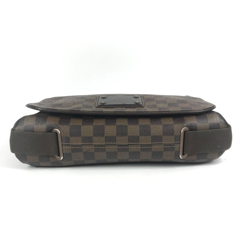 Louis Vuitton Shoulder Bag Brooklyn MM Damier Canvas Ebene — view 5
