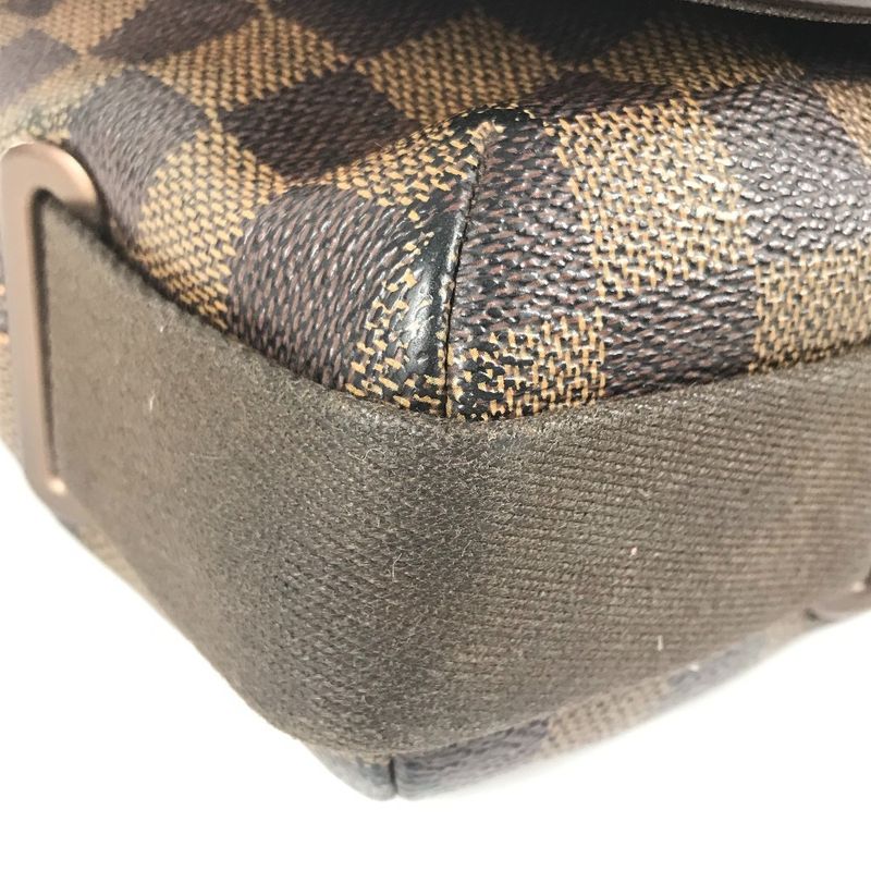 Louis Vuitton Shoulder Bag Brooklyn MM Damier Canvas Ebene — view 6