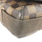 Louis Vuitton Shoulder Bag Brooklyn MM Damier Canvas Ebene — view 6