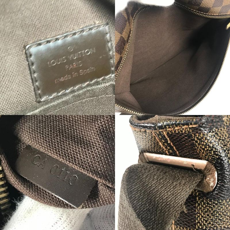 Louis Vuitton Shoulder Bag Brooklyn MM Damier Canvas Ebene — view 9