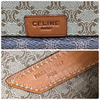 Celine Macadam Triomphe Hand Cosmetic Box Trunk Case Purse — view 9