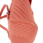 Chanel Spirit Backpack Pink Chevron Quilted Calfskin Leather — view 8