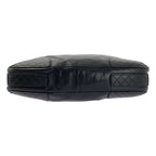 Bottega Veneta Scolpito Leather Shoulder Bag Black — view 7