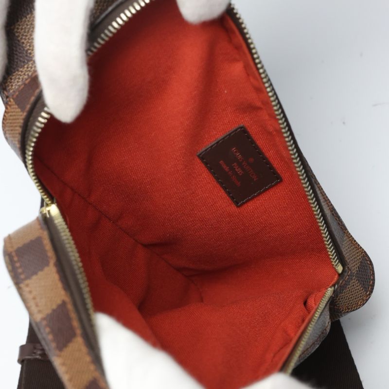 Louis Vuitton Damier Waist Pouch Geronimos Body Bag Ebene — view 8