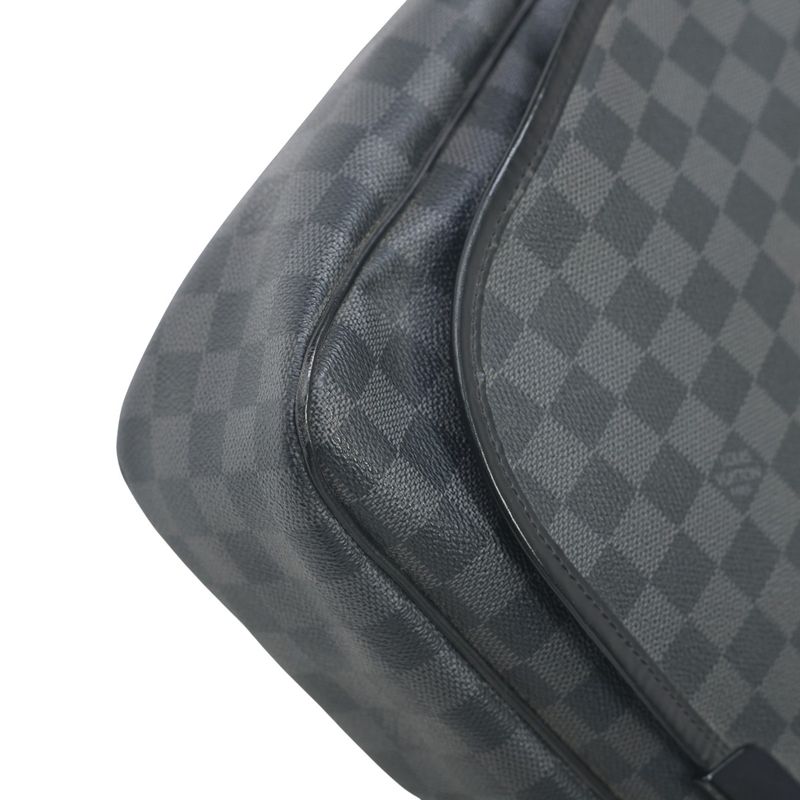Louis Vuitton Damier Graphite Shoulder Bag Daniel GM — view 8