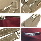 Hermes Pouch Wristlet Canvas and Leather Etop Small Bag — view 3