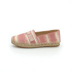 Christian Dior Granville Flat Shoes Fabric Pink Espadrilles — view 3