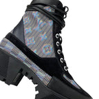 Louis Vuitton Laurie Line Monogram Boots Short Shoes Leather Suede Black — view 9