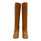 Gucci Boots Long Shoes Leather Brown White Adidas Sideline — view 2