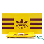 Gucci Boots Long Shoes Leather Brown White Adidas Sideline — view 9