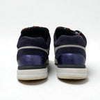 Chanel Sneakers Shoes Suede Fabric Navy Multicolor Coco Mark Tweed — view 4