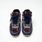 Chanel Sneakers Shoes Suede Fabric Navy Multicolor Coco Mark Tweed — view 2