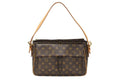 Louis Vuitton Viva-Cite GM Shoulder Bag Brown Vachetta Leather Gold
