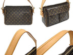 Louis Vuitton Viva-Cite GM Shoulder Bag Brown Vachetta Leather Gold — view 3