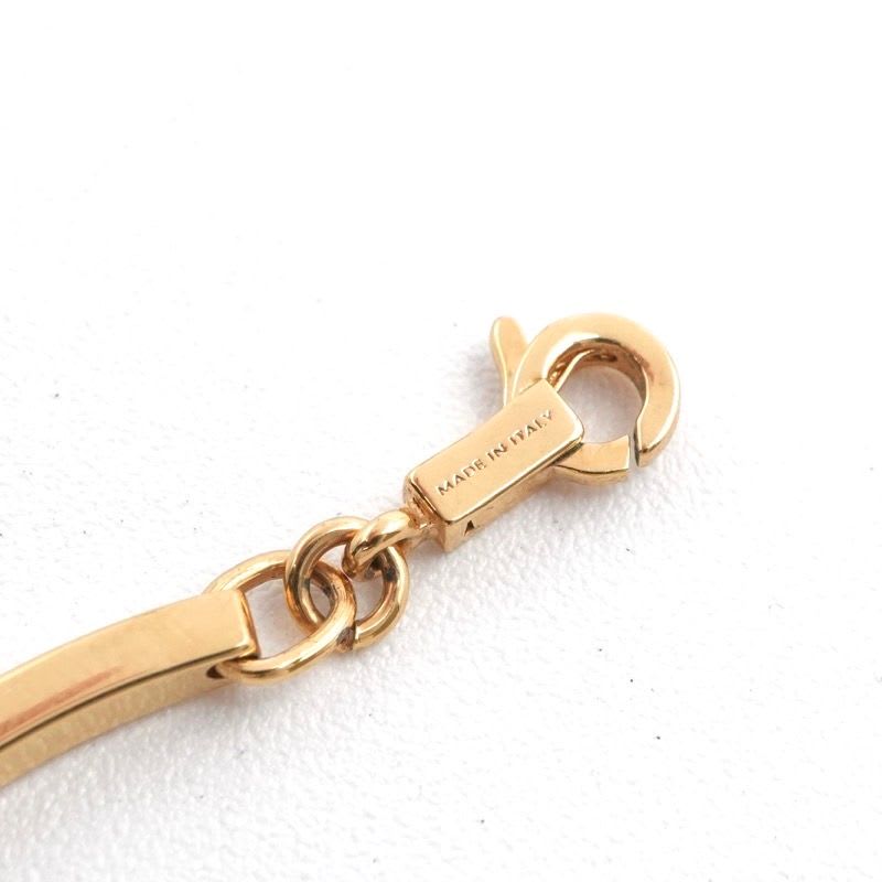 Celine Bracelet Bangle Cuff Gold Articulated Triomphe — view 8