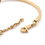 Celine Bracelet Bangle Cuff Gold Articulated Triomphe — view 6