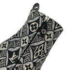 Louis Vuitton Silhouette Line Monogram Boots Short Shoes Fabric Black — view 9