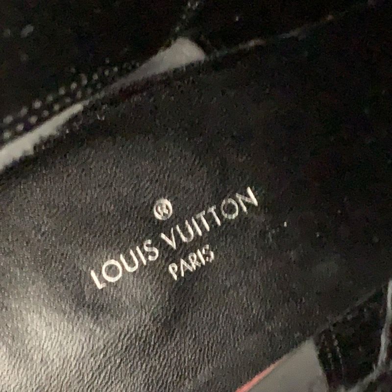 Louis Vuitton Silhouette Line Monogram Boots Short Shoes Fabric Black — view 7