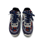 Chanel Sneakers Shoes Suede Fabric Navy Multicolor Coco Mark Tweed — view 2