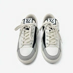 Louis Vuitton Charlie Line Monogram Sneakers Shoes Leather Fabric White Black — view 2