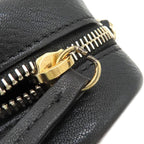 Chanel Shoulder Bag Quilted Camera Calf Black Gold Hardware Chain — view 6