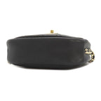 Chanel Shoulder Bag Quilted Camera Calf Black Gold Hardware Chain — view 3