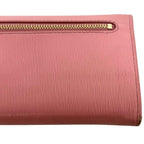Prada Bifold Long Wallet Pink 1 Mh132 Leather Viteromove — view 9