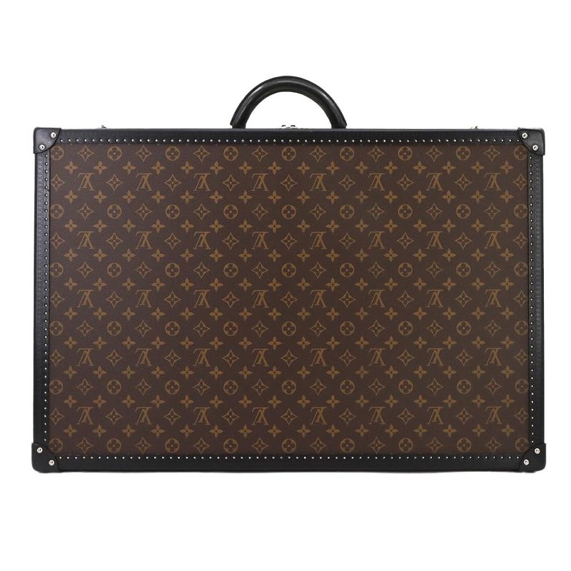 Louis Vuitton Monogram Macassar SPO Personal Bisten 70 Trunk Case Bag Brown — view 3