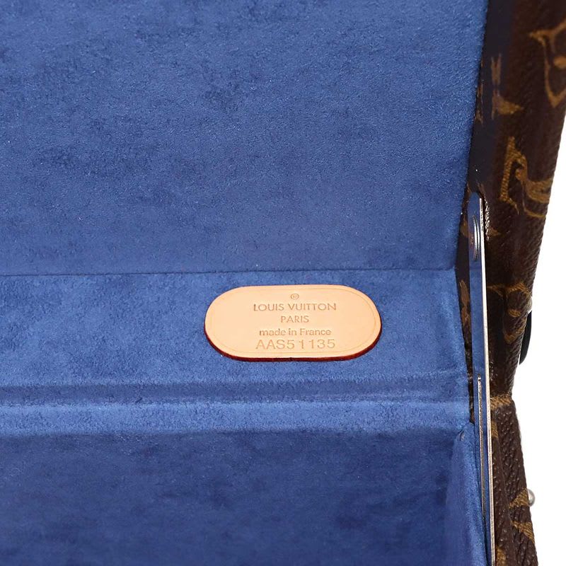 Louis Vuitton Monogram Macassar SPO Personal Bisten 70 Trunk Case Bag Brown — view 8