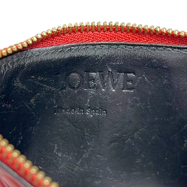 Loewe Coin Case Red Repeat Anagram C499 Z40 X04 — view 4