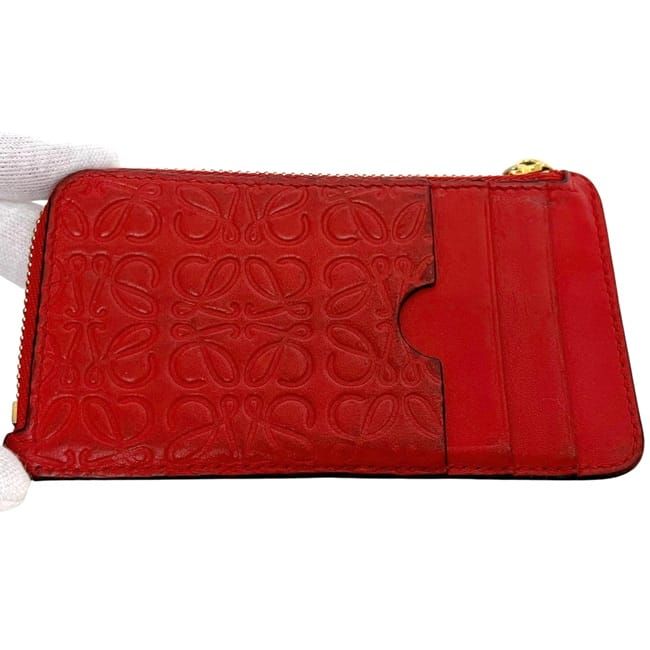 Loewe Coin Case Red Repeat Anagram C499 Z40 X04 — view 6